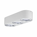 Paulmann LED Deckenleuchte 3-Step-Dim Argun    3000K 3x280lm 230V 3x4.2W dimmbar Weiß#Alu gebürstet