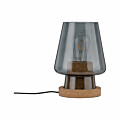 Paulmann Neordic Tischleuchte Iben E27   max. 20W Rauchglas Glas#Kork