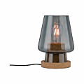 Paulmann Neordic Tischleuchte Iben E27   max. 20W Rauchglas Glas#Kork