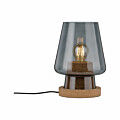 Paulmann Neordic Tischleuchte Iben E27   max. 20W Rauchglas Glas#Kork