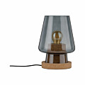 Paulmann Neordic Tischleuchte Iben E27   max. 20W Rauchglas Glas#Kork