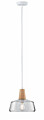 Paulmann Neordic Pendelleuchte Yva  E27   max. 20W Holz#Klar dimmbar Holz#Glas