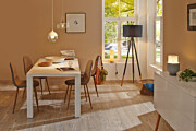 Paulmann Neordic Pendelleuchte Yva  E27   max. 20W Holz#Klar dimmbar Holz#Glas
