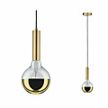 Paulmann Neordic Pendelleuchte Kine  E27   max. 60W Messing gebürstet dimmbar Metall