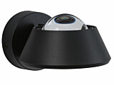 Paulmann LED Wandleuchte Sabik  IP44  2700K 840lm / 320lm 230V 9 / 1x4W dimmbar Schwarz