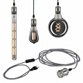 Paulmann Neordic Pendelleuchte Eldar inkl. Stecker   E27   max. 20W Grau#Nickel dimmbar Metall