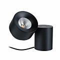 Paulmann LED Tischleuchte 3-Step-Dim Puric Pane   2700K 300lm 3W Schwarz