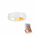 Paulmann LED Panel Carpo Warm Dim  rund 170mm  10.2W 750lm 3 Step Dim to warm Weiß matt dimmbar