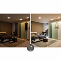 Paulmann LED Panel Carpo Warm Dim  rund 300mm  16W 1400lm 3 Step Dim to warm Weiß matt dimmbar