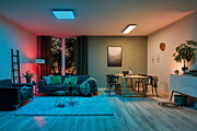 Paulmann LED Panel Smart Home Zigbee 3.0 Amaris  eckig 595x595mm  35W 2400lm RGBW Weiß matt dimmbar