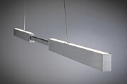 Paulmann LED Pendelleuchte Smart Home Zigbee 3.0 Aptare   2700K 2.050lm / 2.050lm 18 / 1x18W Alu gebürstet dimmbar