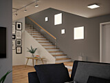 Paulmann LED Panel Smart Home Zigbee 3.0 Velora  eckig 225x225mm  8.5W 800lm Tunable White Weiß matt dimmbar