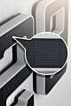 Paulmann Solar LED Hausnummernleuchte inkl. wechselbarer Akku Nummer 6 inkl. wechselbarer Akku IP44 3000K 6lm Schwarz