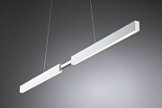 Paulmann LED Pendelleuchte Smart Home Zigbee 3.0 Aptare   2700K 2.050lm / 2.050lm 2x18 / 1x18W Weiß matt dimmbar