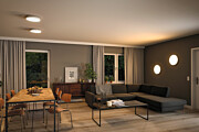 Paulmann LED Panel Velora  rund 300mm  13W 1500lm 3000K Weiß