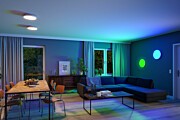 Paulmann LED Panel Smart Home Zigbee 3.0 Velora  rund 300mm  16.5W 1600lm RGBW Weiß dimmbar