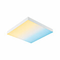 Paulmann LED Panel Velora Rainbow dynamicRGBW   eckig 295x295mm  13.2W 1140lm 3000 - 6500K Weiß dimmbar