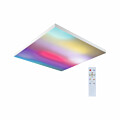 Paulmann LED Panel Velora Rainbow dynamicRGBW   eckig 595x595mm  31W 2820lm 3000 - 6500K Weiß dimmbar