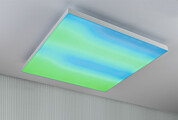 Paulmann LED Panel Velora Rainbow dynamicRGBW   eckig 595x595mm  31W 2820lm 3000 - 6500K Weiß dimmbar