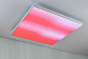 Paulmann LED Panel Velora Rainbow dynamicRGBW   eckig 595x595mm  31W 2820lm 3000 - 6500K Weiß dimmbar