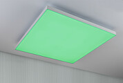 Paulmann LED Panel Velora Rainbow dynamicRGBW   eckig 595x595mm  31W 2820lm 3000 - 6500K Weiß dimmbar