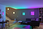 Paulmann LED Panel Velora Rainbow dynamicRGBW   eckig 595x595mm  31W 2820lm 3000 - 6500K Weiß dimmbar