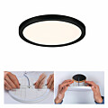 Paulmann VariFit LED Einbaupanel 3-Step-Dim Areo IP44 rund 175mm  13W 1300lm 3000K Schwarz dimmbar