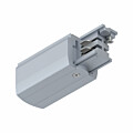 Paulmann ProRail3 Einspeisung Ende Rechts   99.5x35mm max. 3.680W Silber