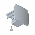 Paulmann ProRail3 Verbinder Endkappe 1er-Pack 35x31.5mm  Silber