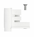 Paulmann ProRail3 Verbinder Endkappe 1er-Pack 35x31.5mm  Weiß