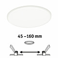 Paulmann VariFit LED Einbaupanel Veluna IP44 rund 185mm  17.5W 1500lm 4000K Satin