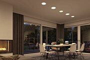 Paulmann VariFit LED Einbaupanel Veluna IP44 rund 185mm  17.5W 1500lm 4000K Satin