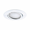 Paulmann LED Einbauleuchte Smart Home Zigbee 3.0 Base Coin Basisset schwenkbar  rund 90mm 20°  3x4.9W 3x430lm 230V dimmbar 3000K Weiß