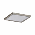 Paulmann LED Einbaupanel Areo IP44 eckig 120x120mm  6.5W 418lm 3000K Nickel matt dimmbar