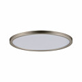 Paulmann LED Einbaupanel Areo  rund 180mm  11W 770lm 3000K Nickel matt