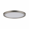 Paulmann LED Einbaupanel Areo  rund 120mm  7.5W 460lm 3000K Nickel matt