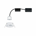 Paulmann LED Einbauleuchte Easy Dim Nova Mini Plus Coin Einzelleuchte schwenkbar  rund 66mm 15° Coin 4.2W 300lm 230V dimmbar 2700K Weiß matt