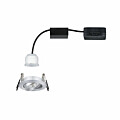 Paulmann LED Einbauleuchte Easy Dim Nova Mini Plus Coin Einzelleuchte schwenkbar  rund 66mm 15° Coin 4.2W 300lm 230V dimmbar 2700K Alu