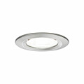 Paulmann LED Einbauleuchte Nova Basisset starr IP44 rund 78mm  GU10 3x6.5W 3x470lm 230V  4000K Eisen gebürstet