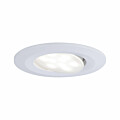 Paulmann LED Einbauleuchte Calla 3er-Set schwenkbar IP65 rund 90mm 30°  5.5W 400lm 230V  White Switch Weiß