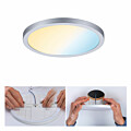 Paulmann VariFit LED Einbaupanel Smart Home Zigbee 3.0 Areo IP44 rund 175mm  13W 1200lm Tunable White Chrom matt dimmbar