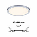 Paulmann VariFit LED Einbaupanel Smart Home Zigbee 3.0 Areo IP44 rund 175mm  13W 1200lm Tunable White Chrom matt dimmbar