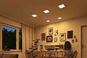 Paulmann VariFit LED Einbaupanel Dim to Warm Areo IP44 eckig 175x175mm  13W 1200lm 3 Step Dim to warm Chrom matt dimmbar