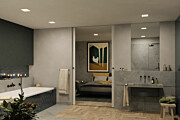 Paulmann VariFit LED Einbaupanel Dim to Warm Areo IP44 eckig 175x175mm  13W 1200lm 3 Step Dim to warm Chrom matt dimmbar