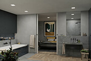 Paulmann VariFit LED Einbaupanel Dim to Warm Areo IP44 eckig 175x175mm  13W 1200lm 3 Step Dim to warm Chrom matt dimmbar
