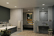 Paulmann VariFit LED Einbaupanel Dim to Warm Areo IP44 eckig 175x175mm  13W 1200lm 3 Step Dim to warm Chrom matt dimmbar