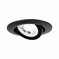 Paulmann LED Einbauleuchte 3er-Set schwenkbar  rund 82mm 70°  3x4.8W 3x450lm 230V  3000K Schwarz matt