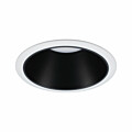 Paulmann Einbauleuchte Cole    rund 88mm  GU10 max. 10W  230V dimmbar  Weiß#Schwarz matt