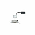 Paulmann LED Einbauleuchte Nova Coin Einzelleuchte schwenkbar  rund 84mm 50° Coin 6W 470lm 230V  2700K Eisen gebürstet