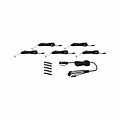 Paulmann Plug & Shine LED Bodeneinbauleuchte MicroPen II Erweiterungsset  IP67 3000K 5x0.2W   Silber